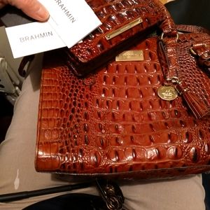 Brahmin purse and wallet